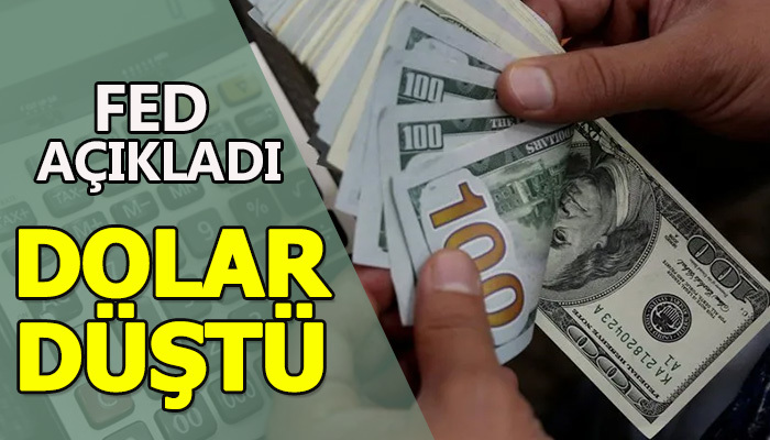 FED kararı doları düşürdü