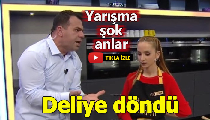 FOX TV'nin yeni yarışması The Taste Türkiye'de Rafet şef deliye döndü