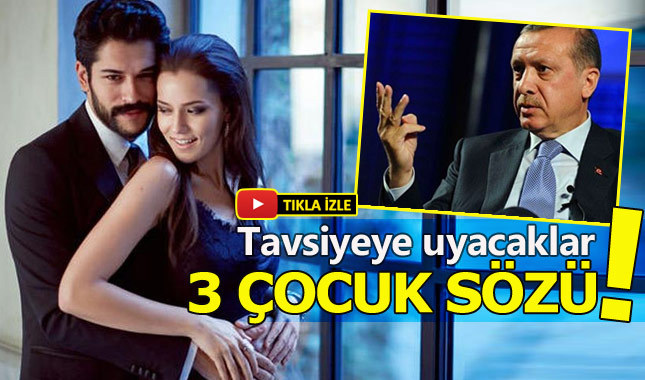 Fahriye Evcen ile Burak Özçivit'ten "3 çocuk" sözü