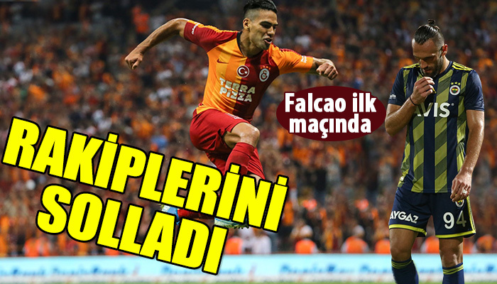 Falcao ilk maçınd rakiplerini solladı