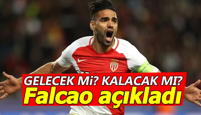 Falcao'dan transfer açıklaması