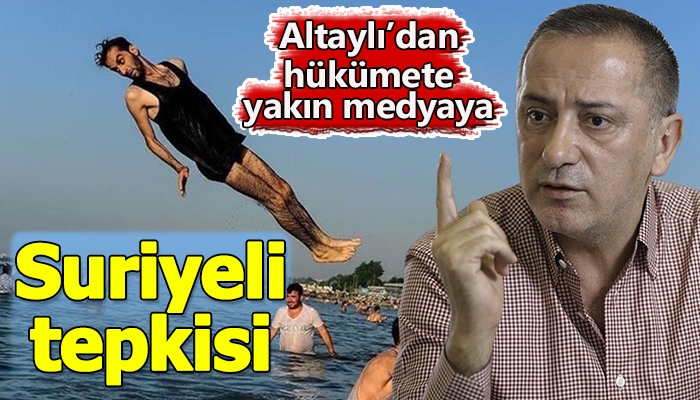 Fatih Altaylı'nın hükümete yakın medyayı Suriyeliler konusunda eleştirmesi