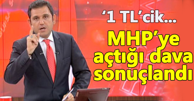 Fatih Portakal, MHP'ye açtığı davayı kazandı