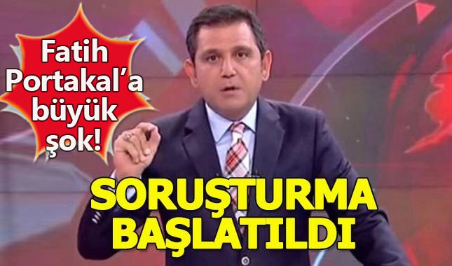 Fatih Portakal hakkında soruşturma başlatıldı