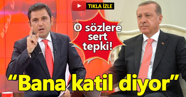 Fatih Portakal'dan Cumhurbaşkanı Erdoğan'a tepki