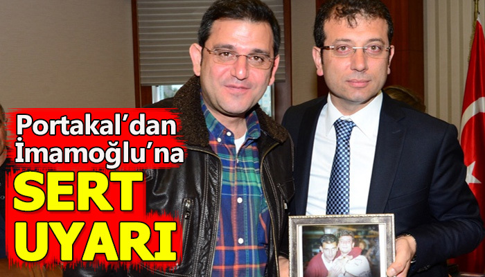 Fatih Portakal'ın İmamoğlu'na zafer sarhoşluğuna kapılıp kibirlenme demesi