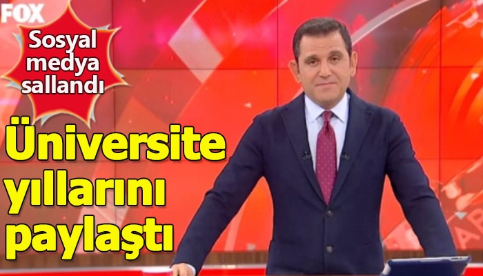 Fatih Portakal'ın üniversite yıllarını paylaşması