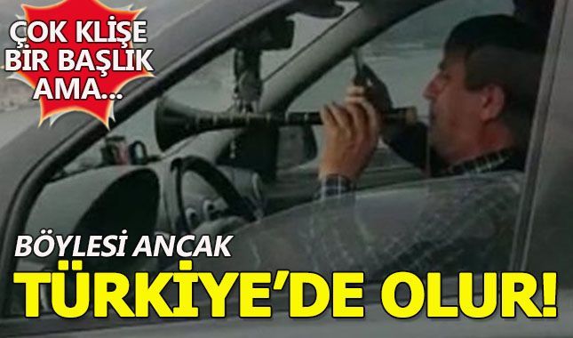 Fatih Sultan Mehmet Köprüsü'nde dünyanın en tuhaf görüntüsü!