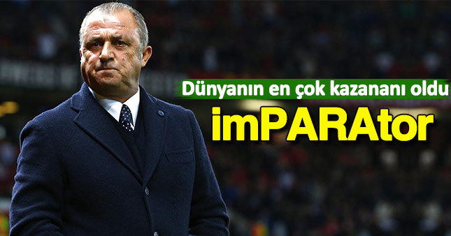 Fatih Terim dünyanın en çok kazanan hocası oldu