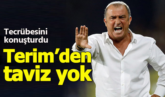 Fatih Terim'den yıldızlara taviz yok