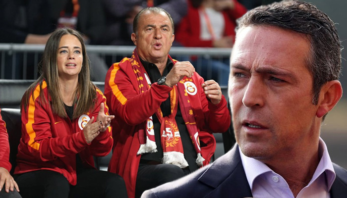 Fatih Terim'in kızından Ali Koç'a sicil göndermesi
