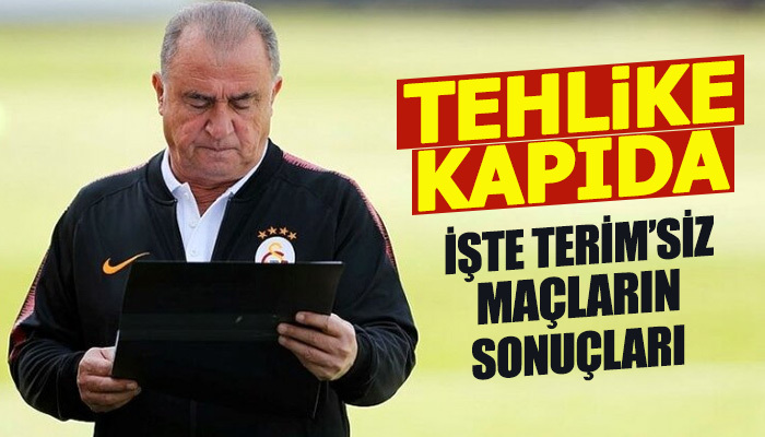 Fatih Terim'siz Galatasaray zorlanıyor
