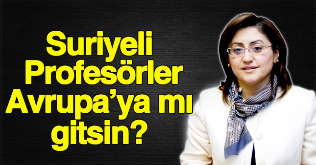 Fatma Şahin: Akademisyenlerin hepsi AB'ye gidiyor