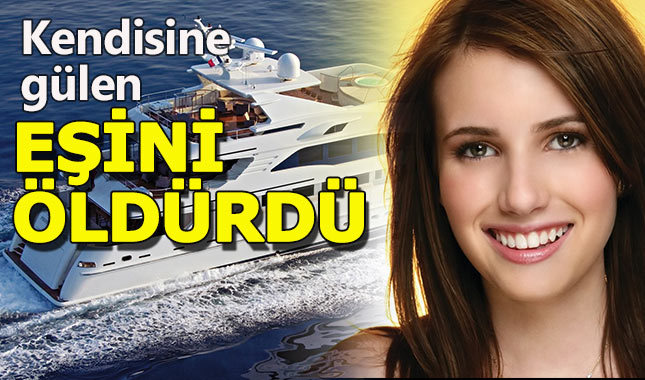 Fazla gülüyor diye eşini öldürdü