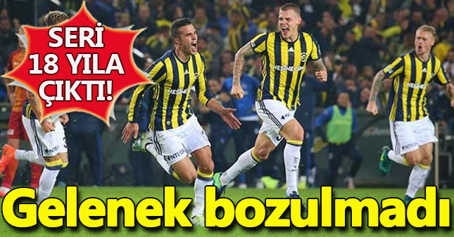 Fenerbahçe - Galatasaray Maç özeti