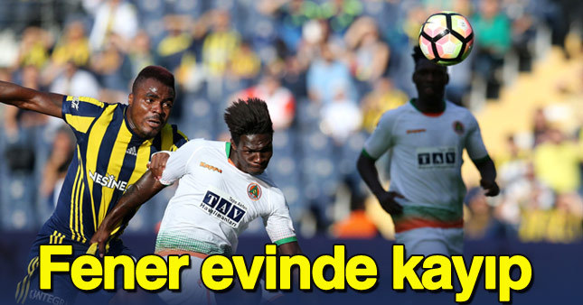 Fenerbahçe 1-1 Alanyaspor (Maç Özeti)