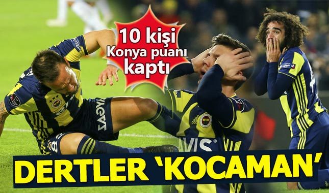 Fenerbahçe 1-1 Atiker Konyaspor Maç Özeti