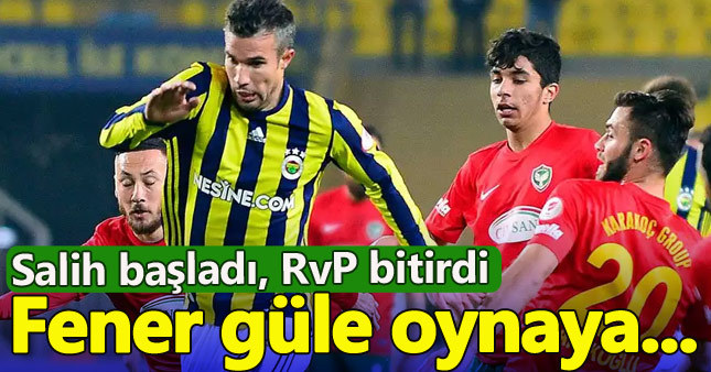 Fenerbahçe 3-0 Amed Sportif (Maç Özeti)