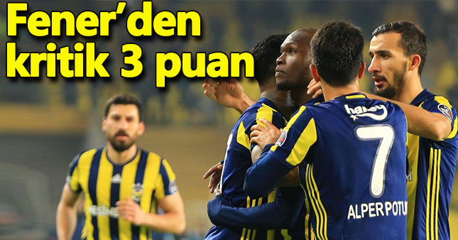 Fenerbahçe 3-0 Gençlerbirliği Maç Özeti