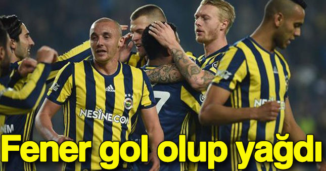 Fenerbahçe 5-0 Karabükspor (Maç Özeti)