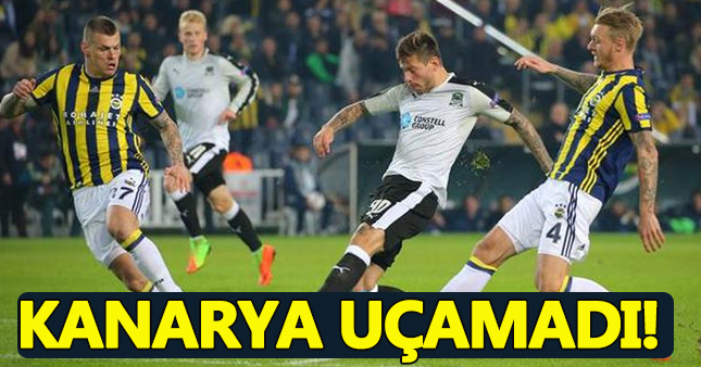 Fenerbahçe Avrupa'ya veda etti