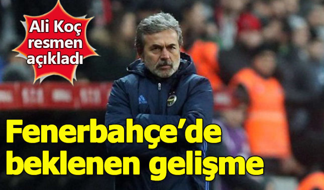 Fenerbahçe Aykut Kocaman'la yolları ayırdı