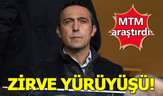 Fenerbahçe Başkanı Ali Koç zirve yürüyüşüne başladı