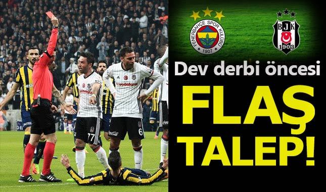 Fenerbahçe-Beşiktaş derbisi öncesi 'yabancı hakem' talebi