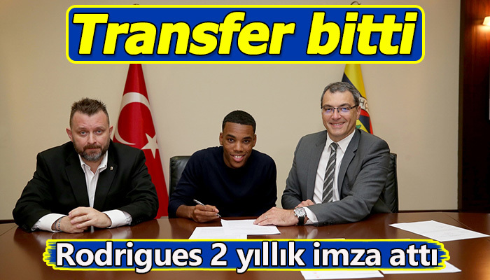 Fenerbahçe Gary Rodrigues transferini bitirdi