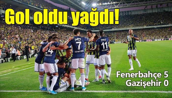 Fenerbahçe lige fırtına gibi başladı!