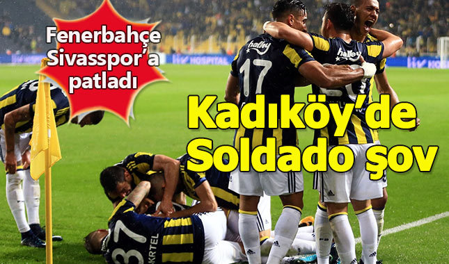Fenerbahçe moral buldu (Fenerbahçe 4-1 Sivasspor özet ve goller)