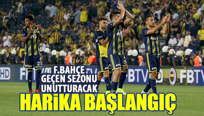 Fenerbahçe'den harika başlangıç