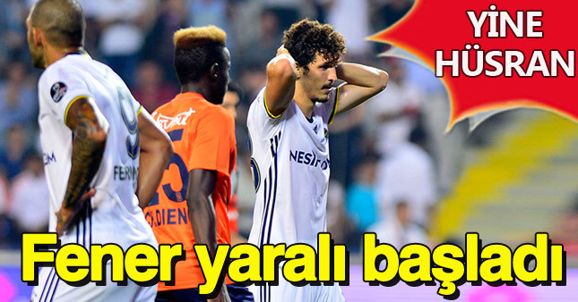 Fenerbahçe'nin Başakşehir kabusu devam ediyor
