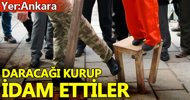 Fethullah Gülen Ankara'da temsili olarak idam edildi