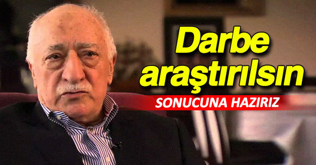 Fethullah Gülen'den flaş çağrı