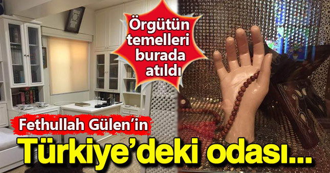 Fethullah Gülen'in Türkiye'de kullandığı oda arandı
