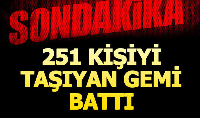 Filipinler'de içinde 251 kişiyi olan feribot sulara gömüldü!