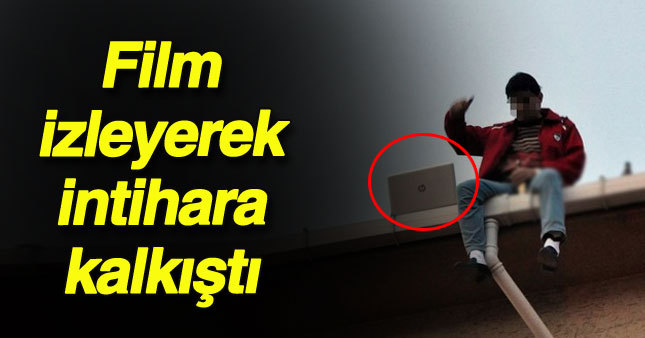 Film ve müzikli intihar girişimi