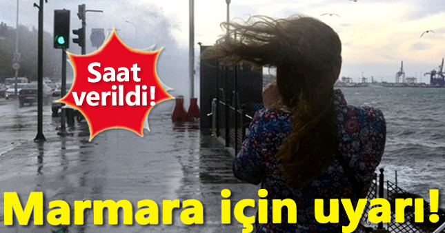 Fırtına Marmara'yı esir alacak