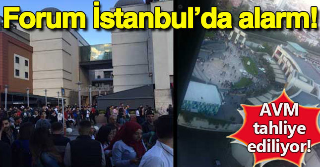 Forum İstanbul'da alarm! AVM boşaltılıyor