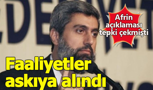 Furkan Vakfı'nın faaliyetleri askıya alındı