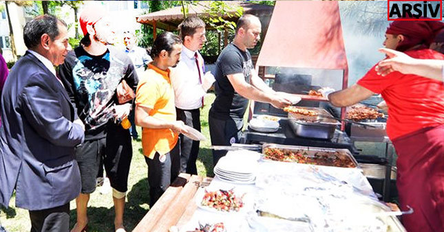 G.Saray'da Ramazan ayında mangal partisi