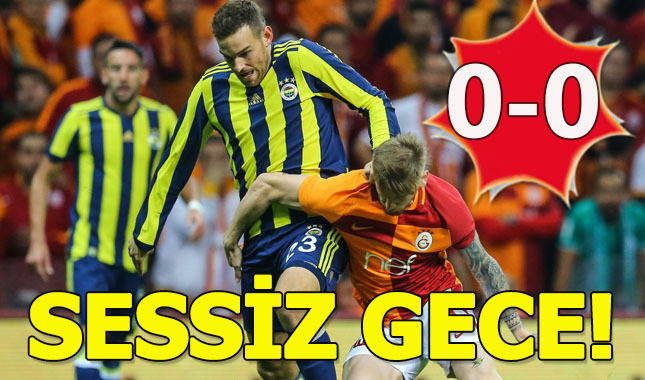 Galatasaray - Fenerbahçe maçı özeti