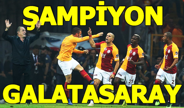 Galatasaray 22. kez şampiyon! Galatasaray 2-1 Başakşehir maç özeti izle