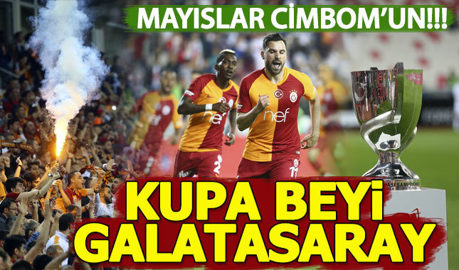 Galatasaray 3-1 Akhisarspor maç özeti izle (Ziraat Türkiye Kupası finali)