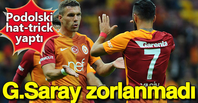 Galatasaray 5 - 1 Dersimspor (Maç Özeti)