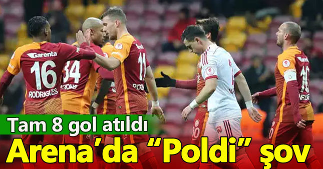 Galatasaray 6-2 Erzincanspor (Maç Özeti)