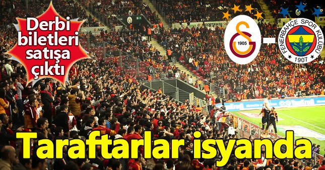 Galatasaray-Fenerbahçe bilet fiyatları ne kadar? 2017 Derbi biletleri satışa çıktı