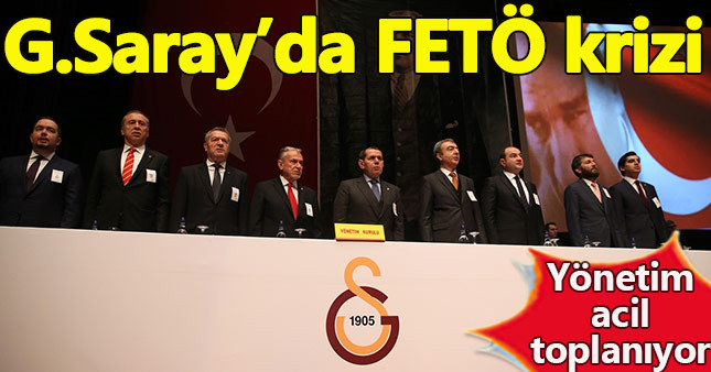 Galatasaray Hakan Şükür ve Arif Erdem krizi