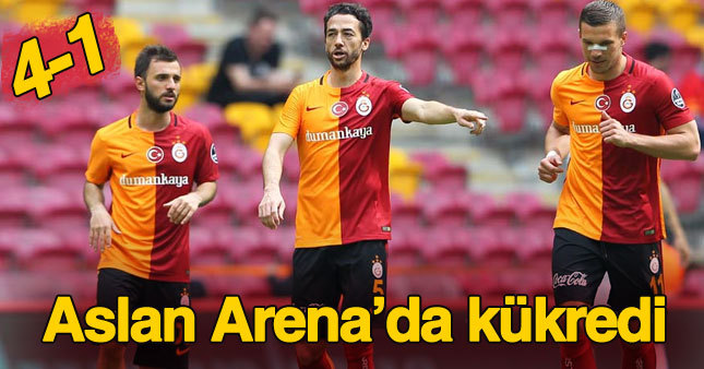 Galatasaray Kasımpaşa'ya patladı